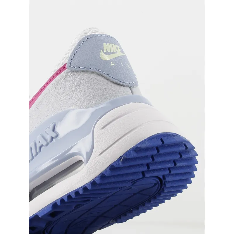 Air max baskets system gs blanc rose enfant - Nike | wimod