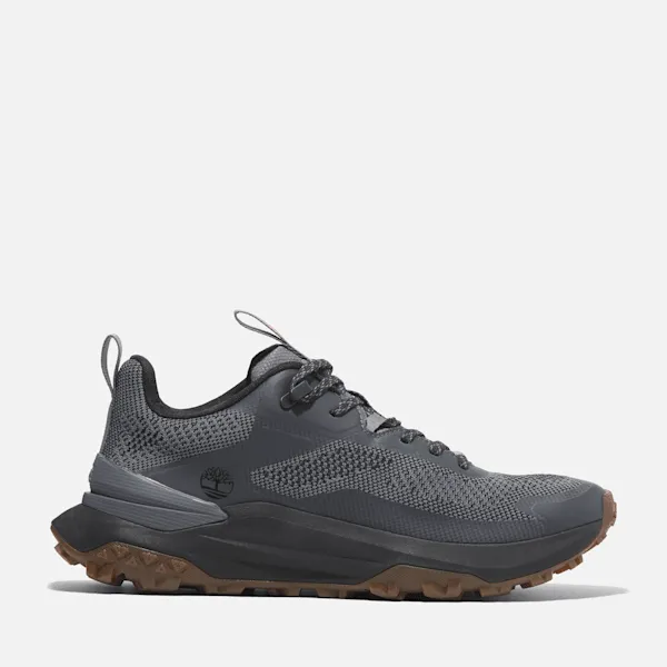 Baskets basses à lacets Motion Access pour homme en gris foncé