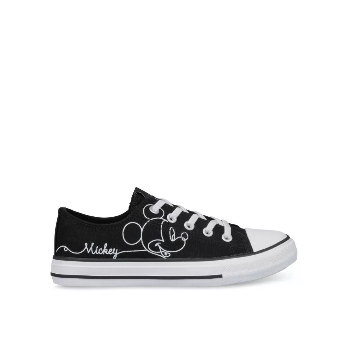 Baskets NOIR MICKEY