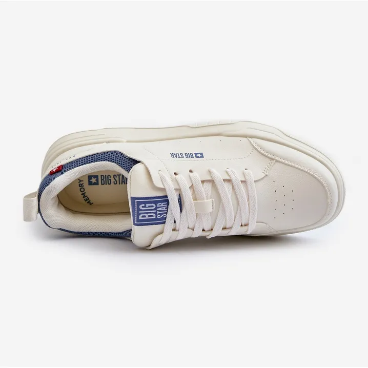 Baskets pour hommes Système de mousse à mémoire de forme Big Star NN174150 Beige clair
