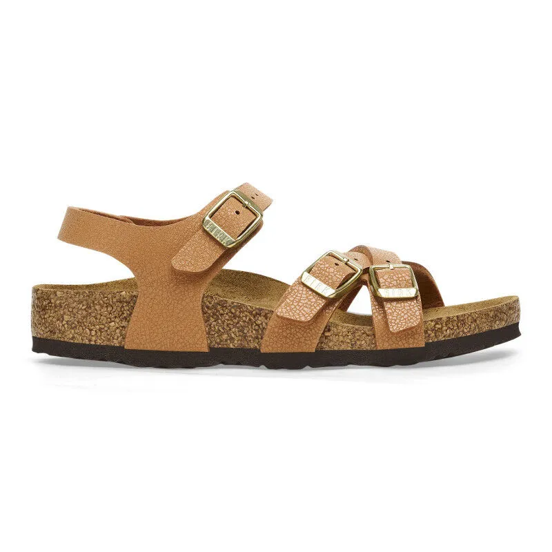 Birkenstock Kumba Kids Birko-Flor Nubuck - Sandales enfant | Hardloop