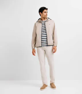 Blouson coupe vent écru