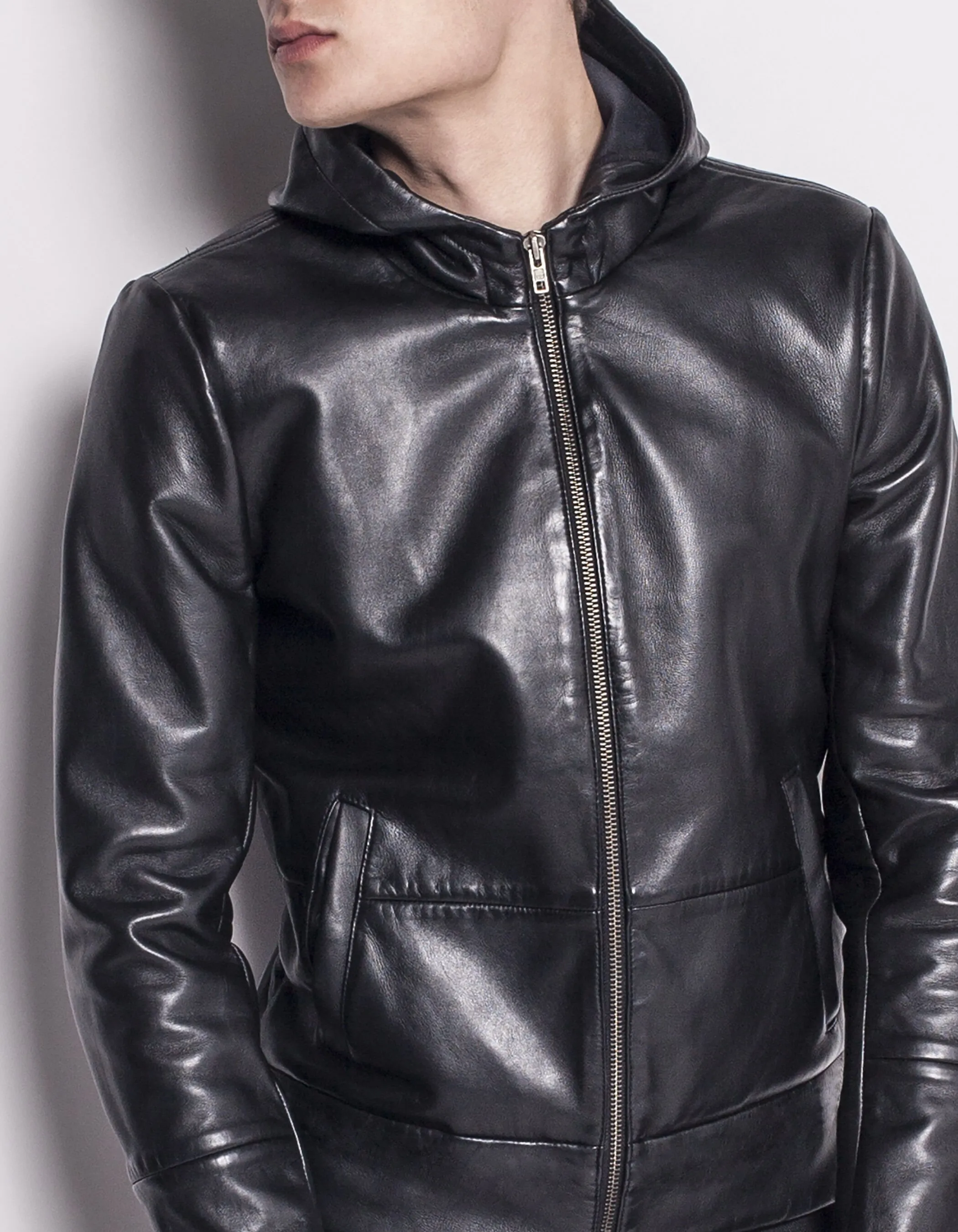 Blouson en cuir homme