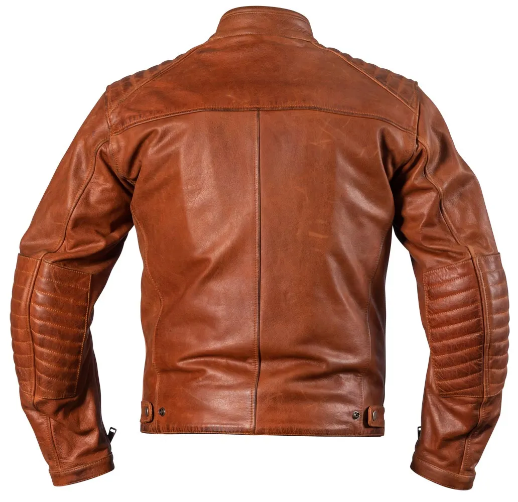 Blouson Helstons Rocket tan, blouson moto cuir vintage