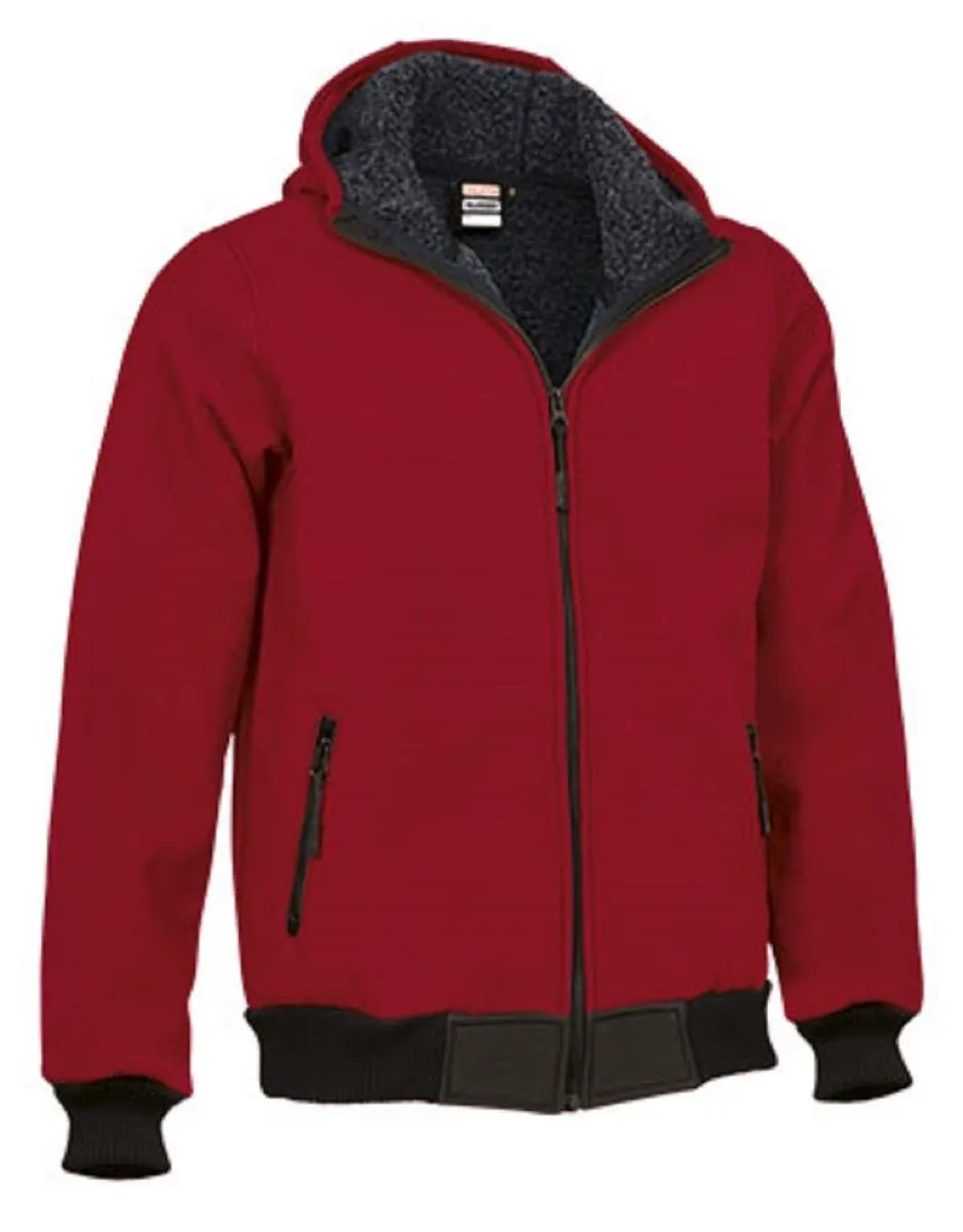 Blouson softshell - Homme - REF BLUMMER - rouge 
