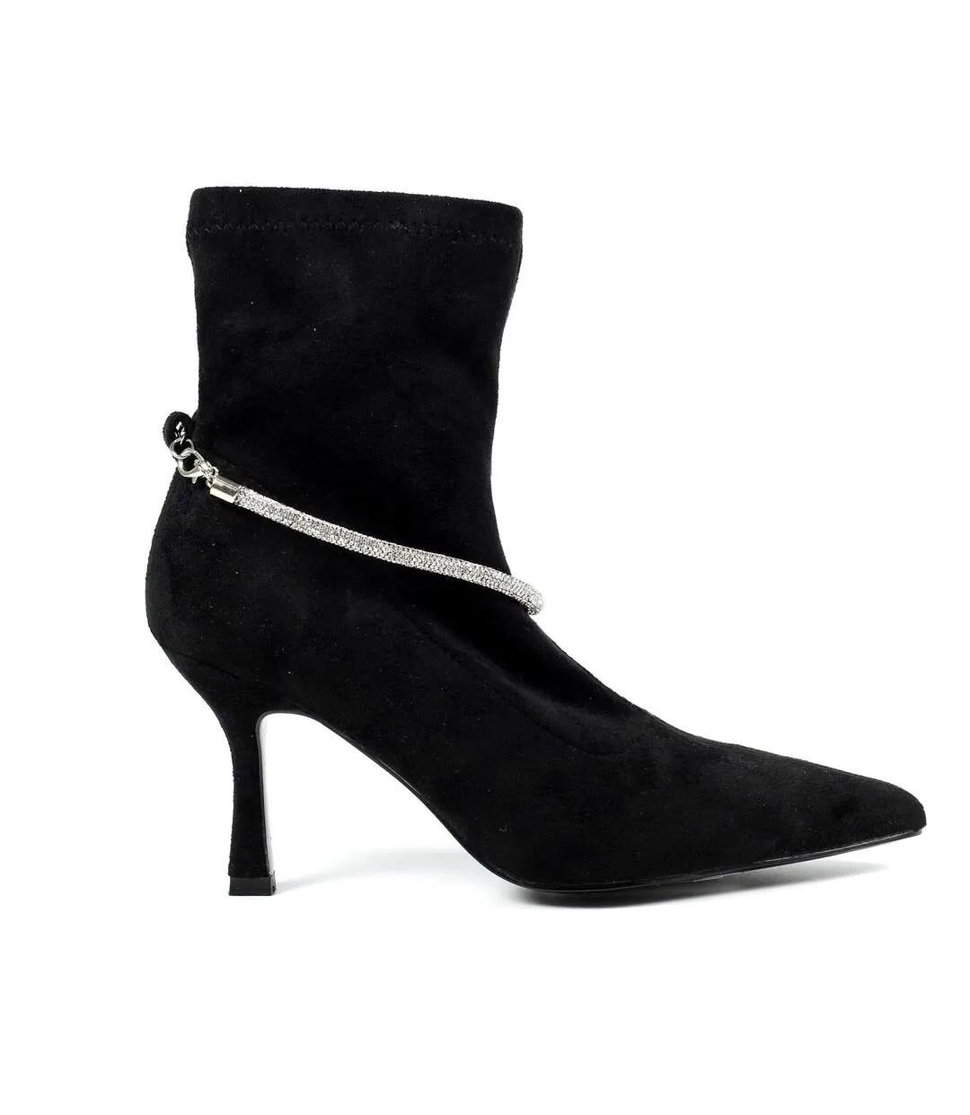 Bottines trenza femme noir Lunar