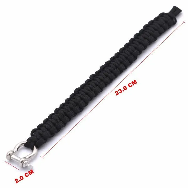 Bracelet Militaire Noir