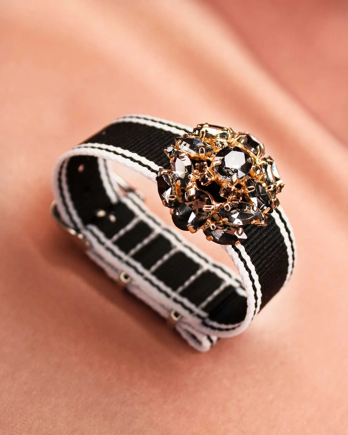 Bracelet Tanya blanc noir
