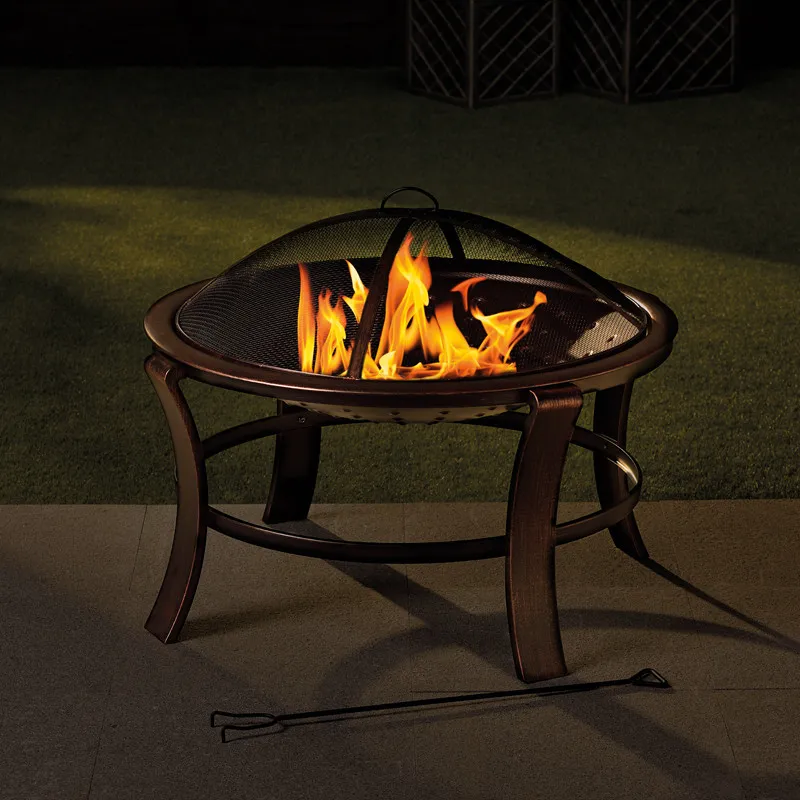 Brasero rond toscane