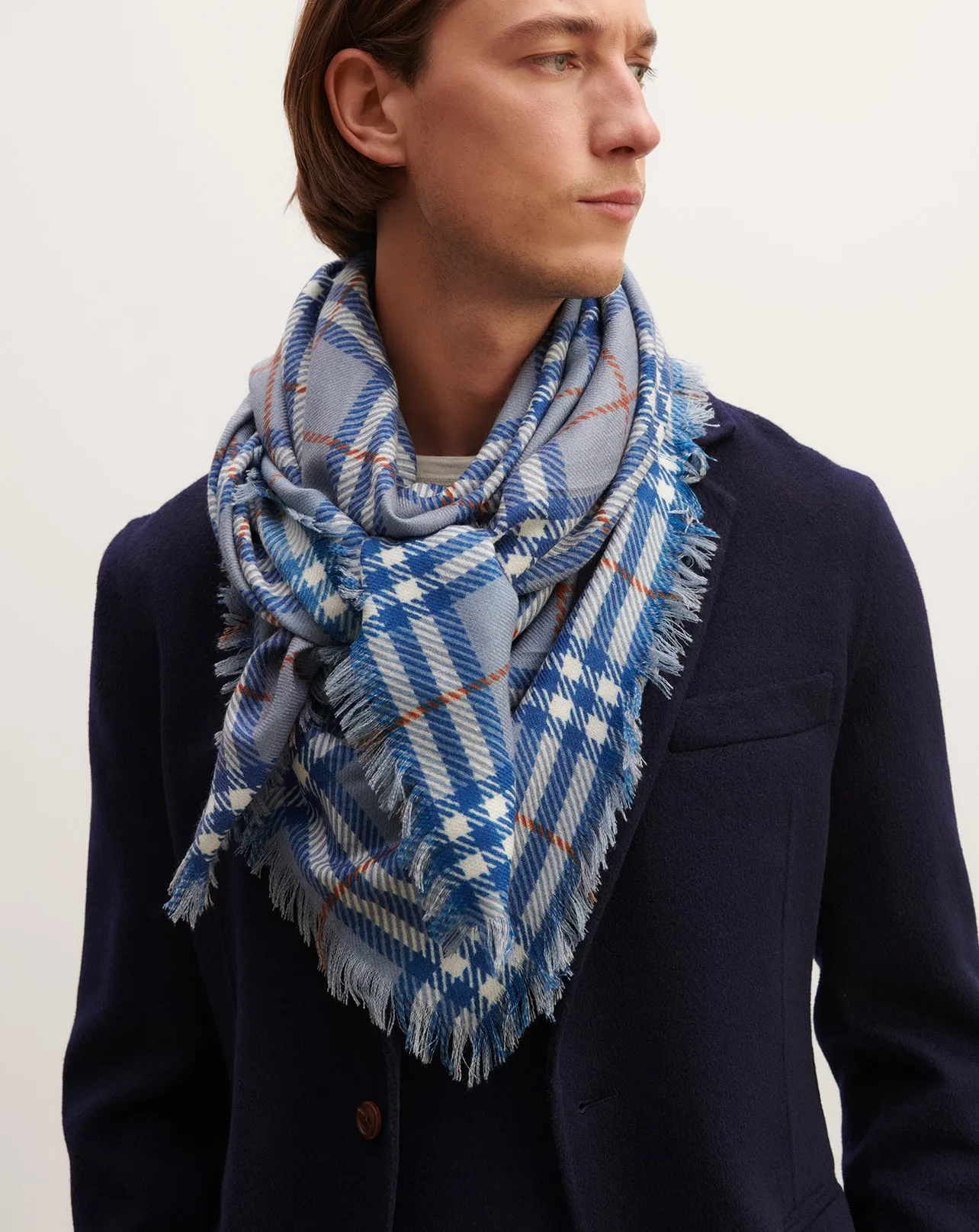 Carré en twill imprimé