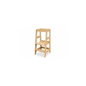 Chaise Haute Fino en hêtre non traité - Pinolino - Mixte - Beige - 18 mois à 3 ans