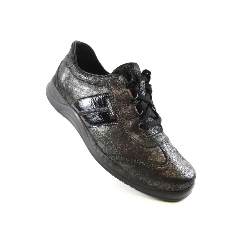 Chaussures Mephisto Femmes en Cuir gris poudré | Igert Dannemarie
