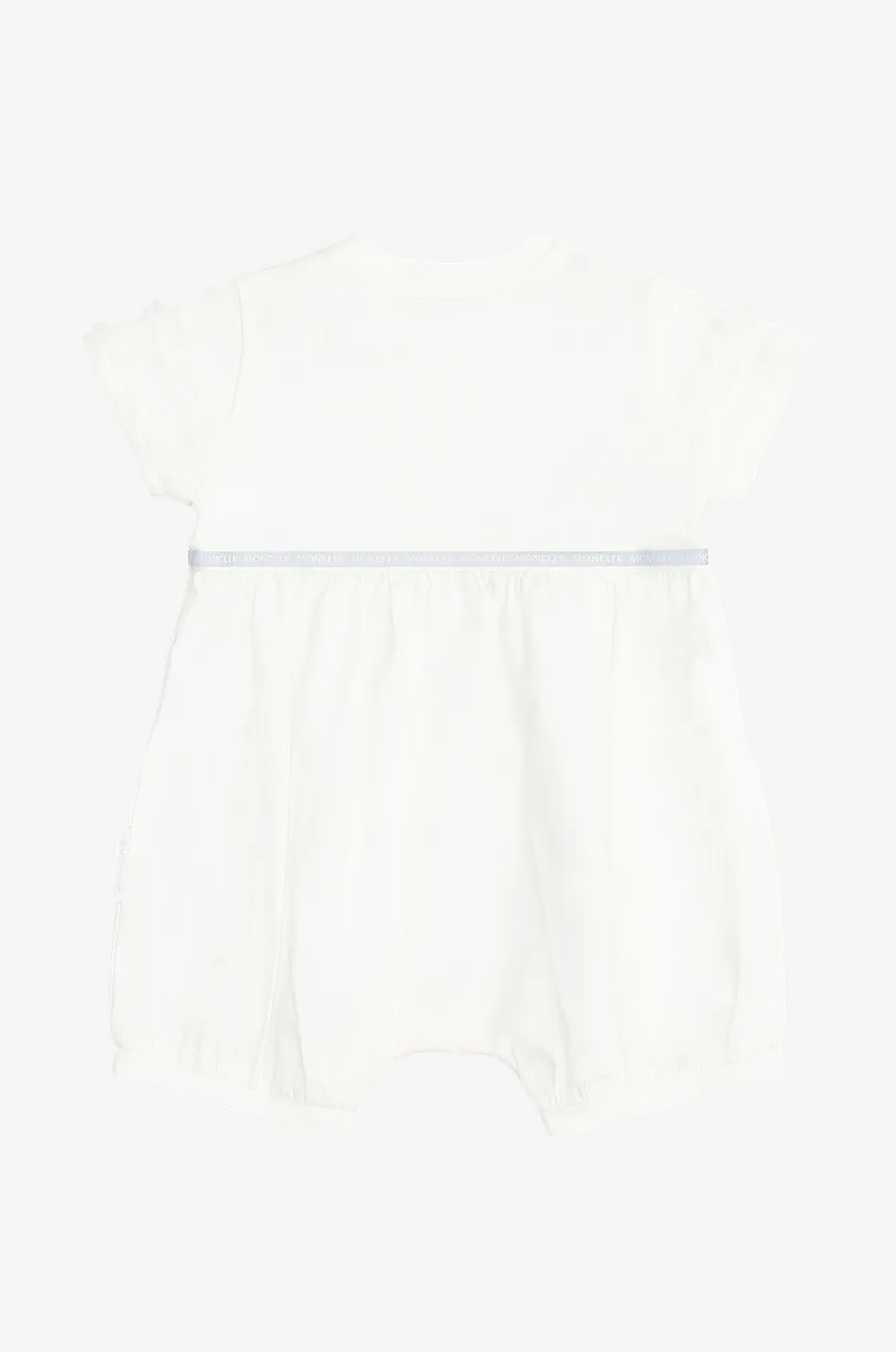 Combi-court bébé bi-matière à volants
