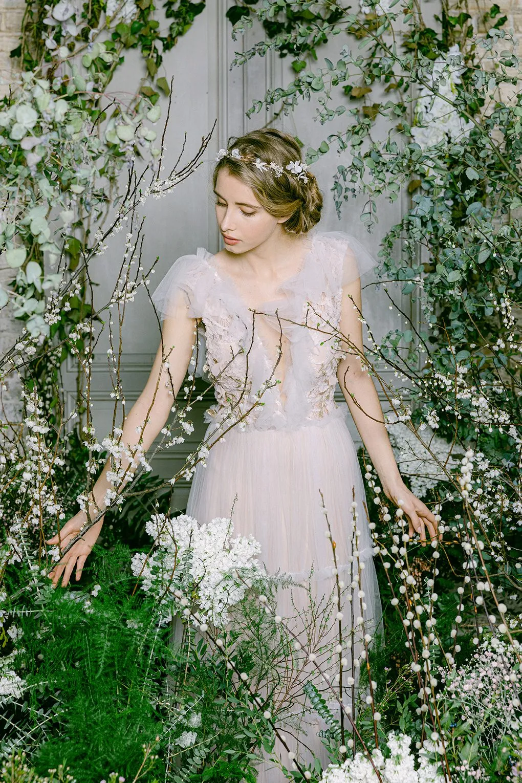 Couronne de fleurs Diane
