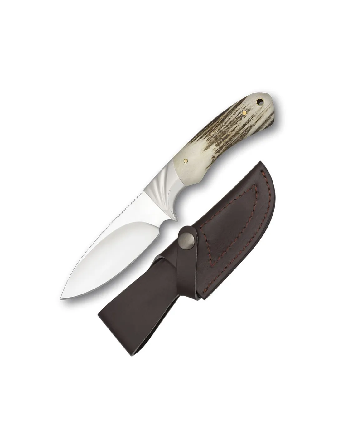 Couteau de chasse avec manche en cerf ⚔️ Boutique Épées