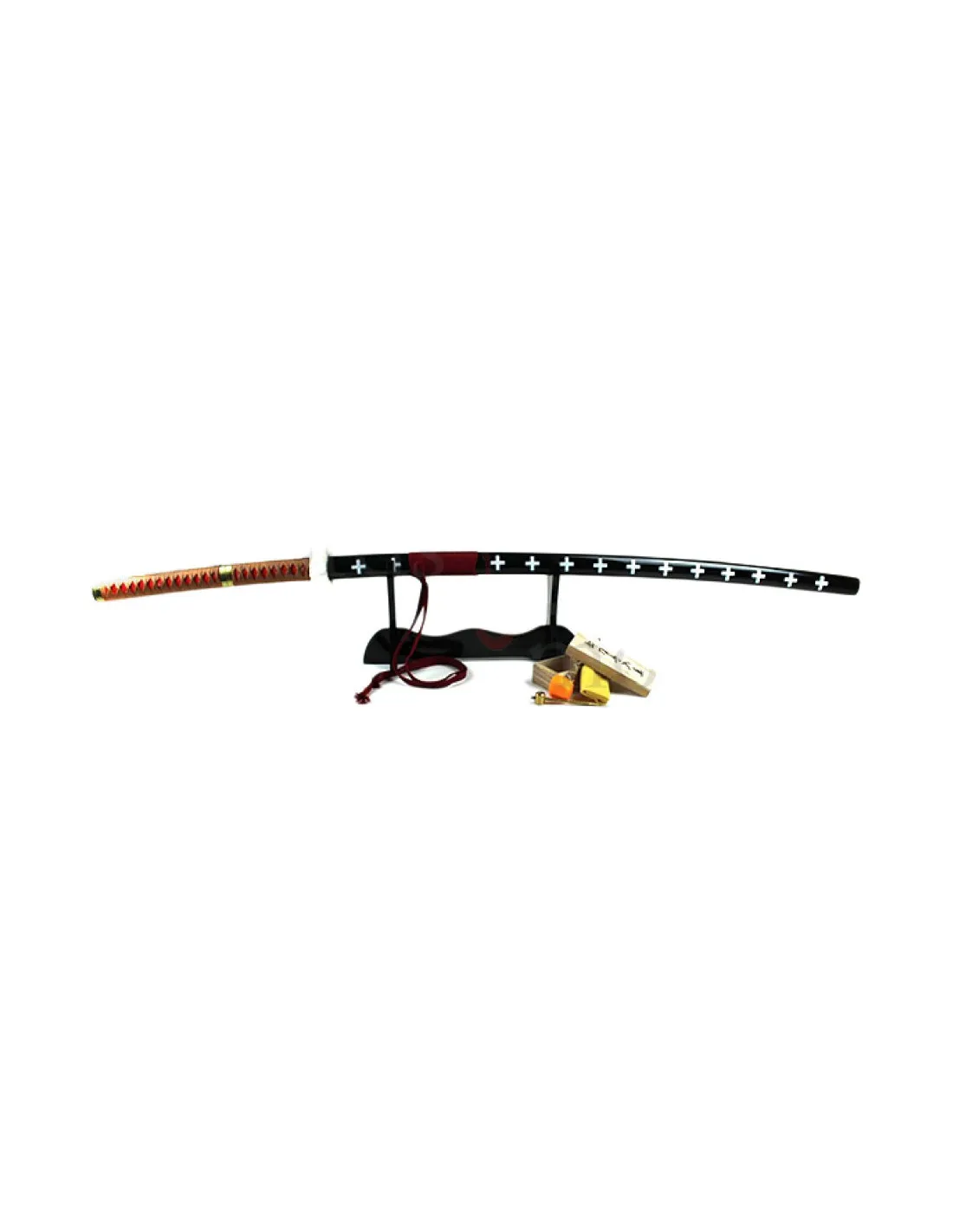 Ensemble de katana brun forgé à la main One Piece de Trafalgar Law ⚔️ Boutique