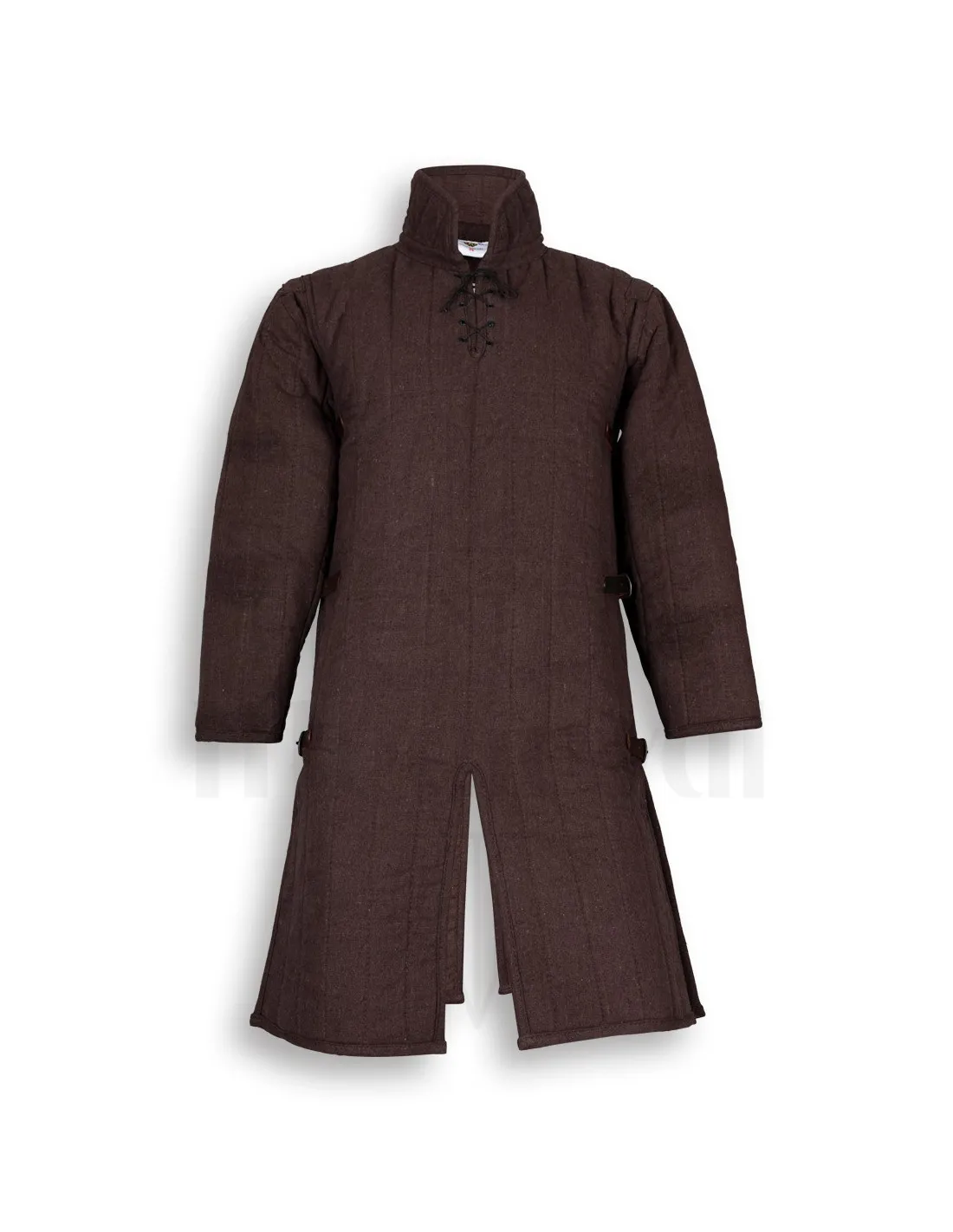 Gambison médiéval modèle Burkhard, marron ⚔️ Tienda Medieval - ⚔️ Boutique-Epees