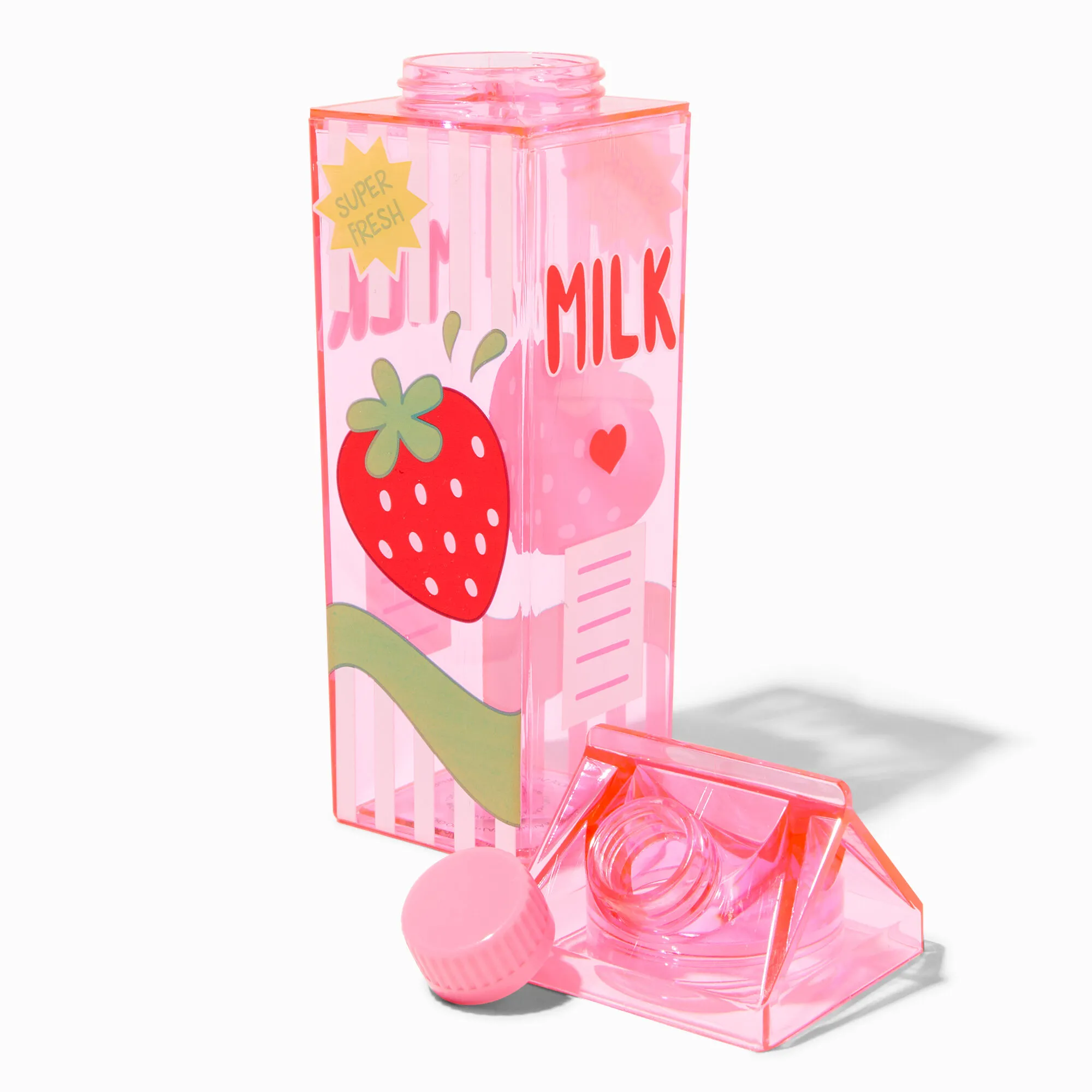 Gourde carton de lait fraise