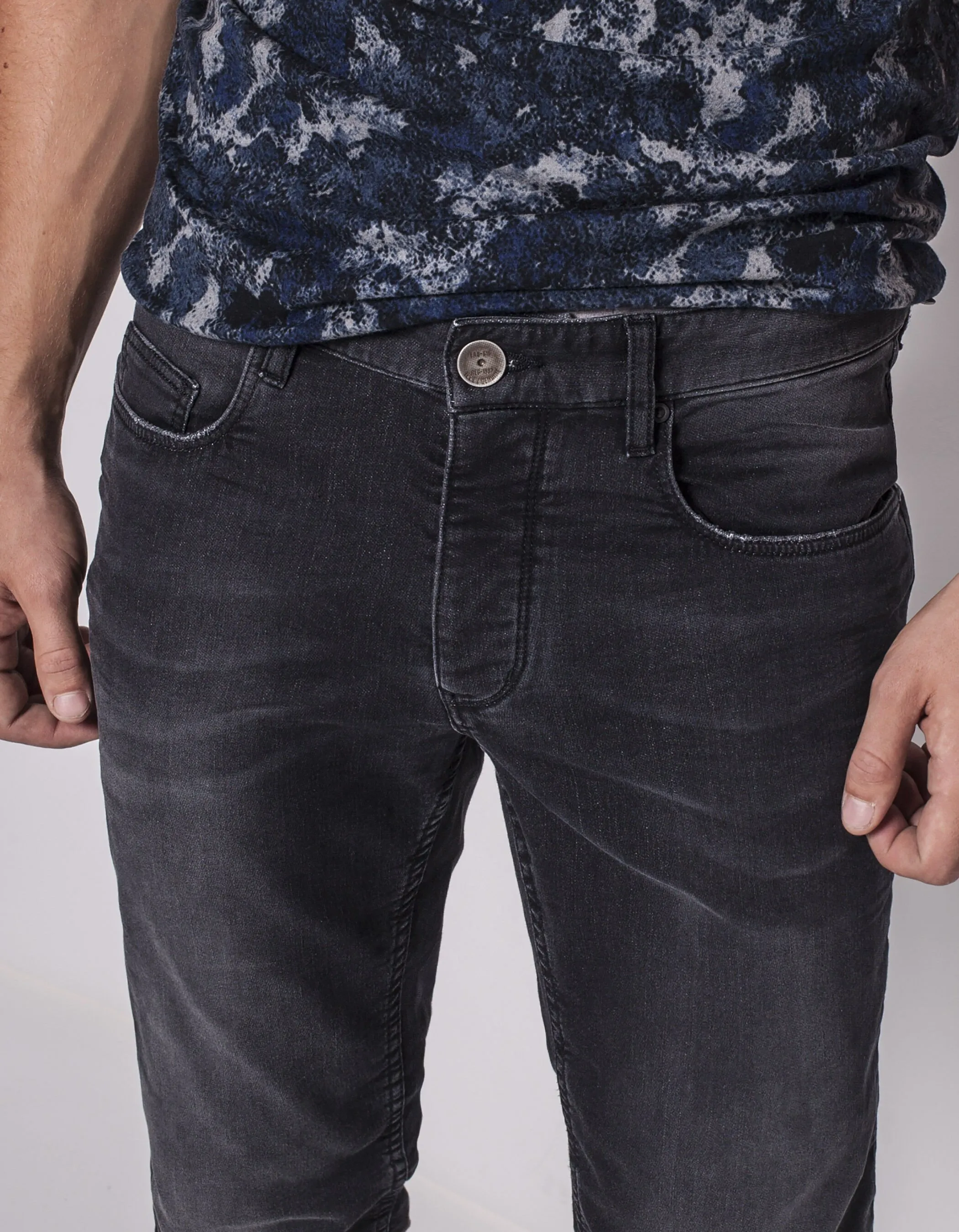 Jean gris homme