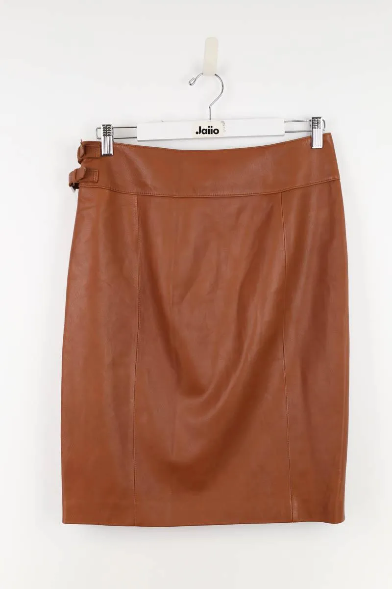 Jupe en cuir