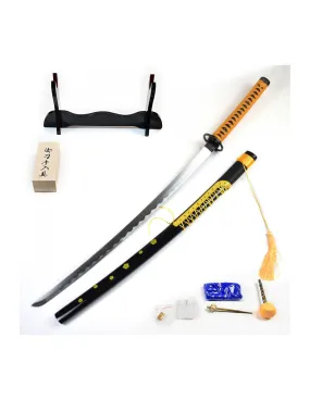 Katana forgé et affûté à la main par Uduki Arata de Tsukiuta ⚔️ Boutique Épées