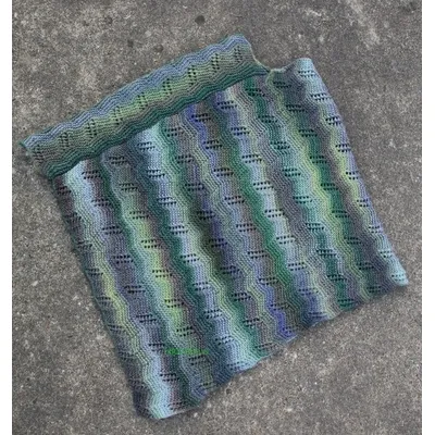 Kit tricot poncho Mousse