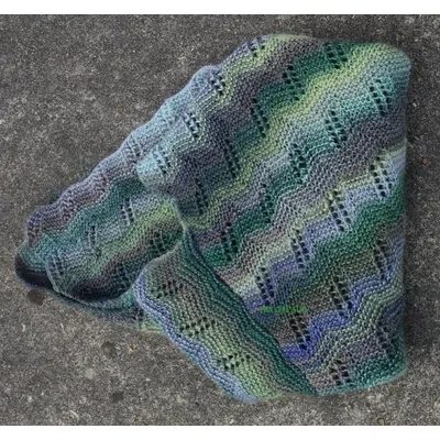 Kit tricot poncho Mousse
