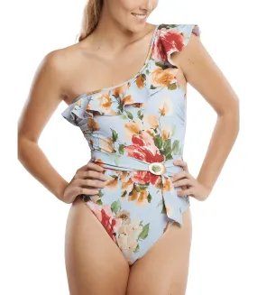 Maillot de bain une pièce sans armatures bretelle Hawaii Lisca
