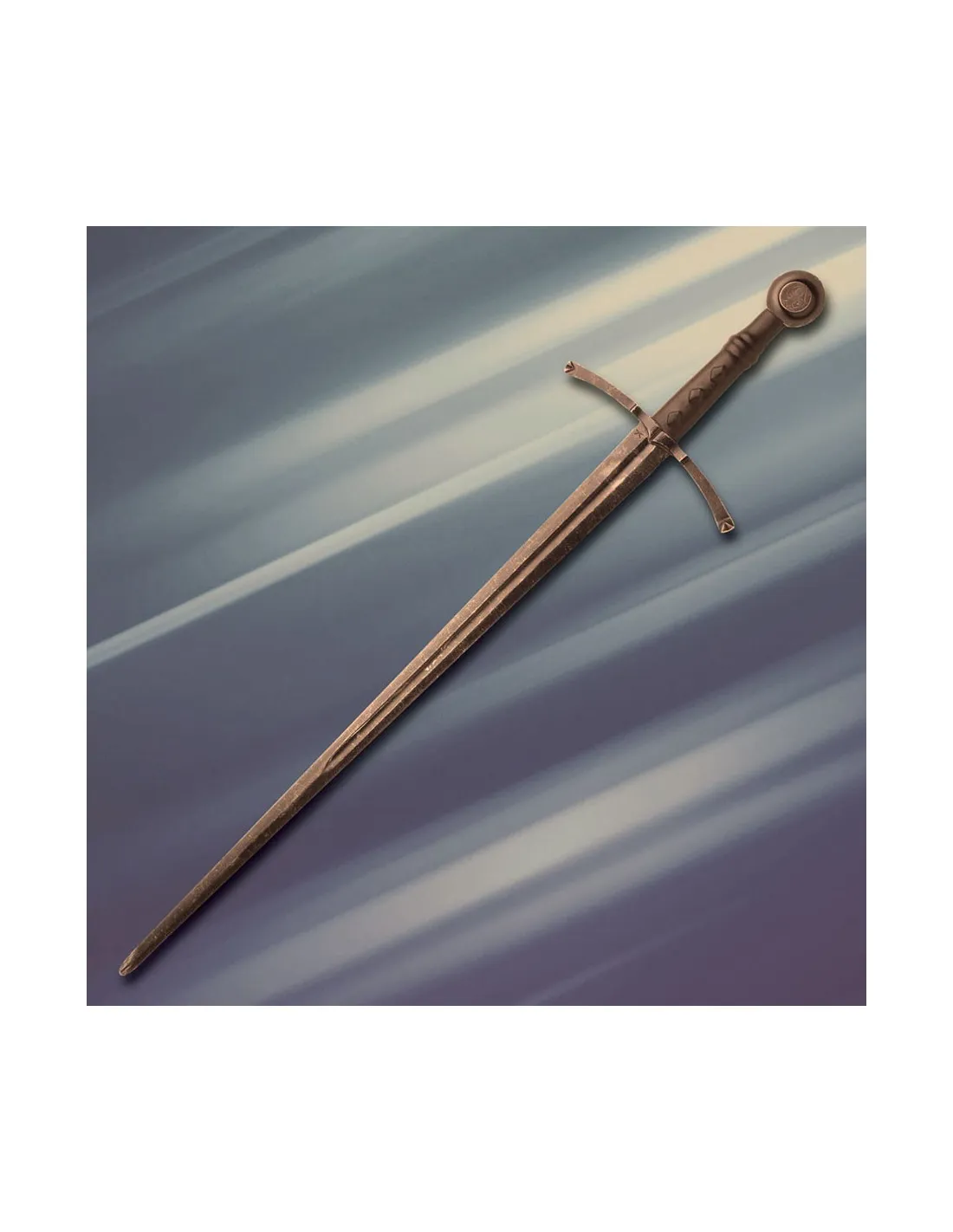 Main d'Azincourt et demi-épée de combat, tranchante ⚔️ Boutique Épées