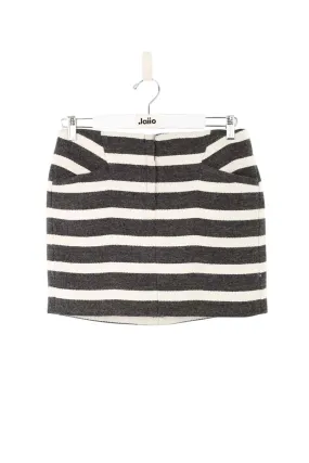 Mini jupe gris