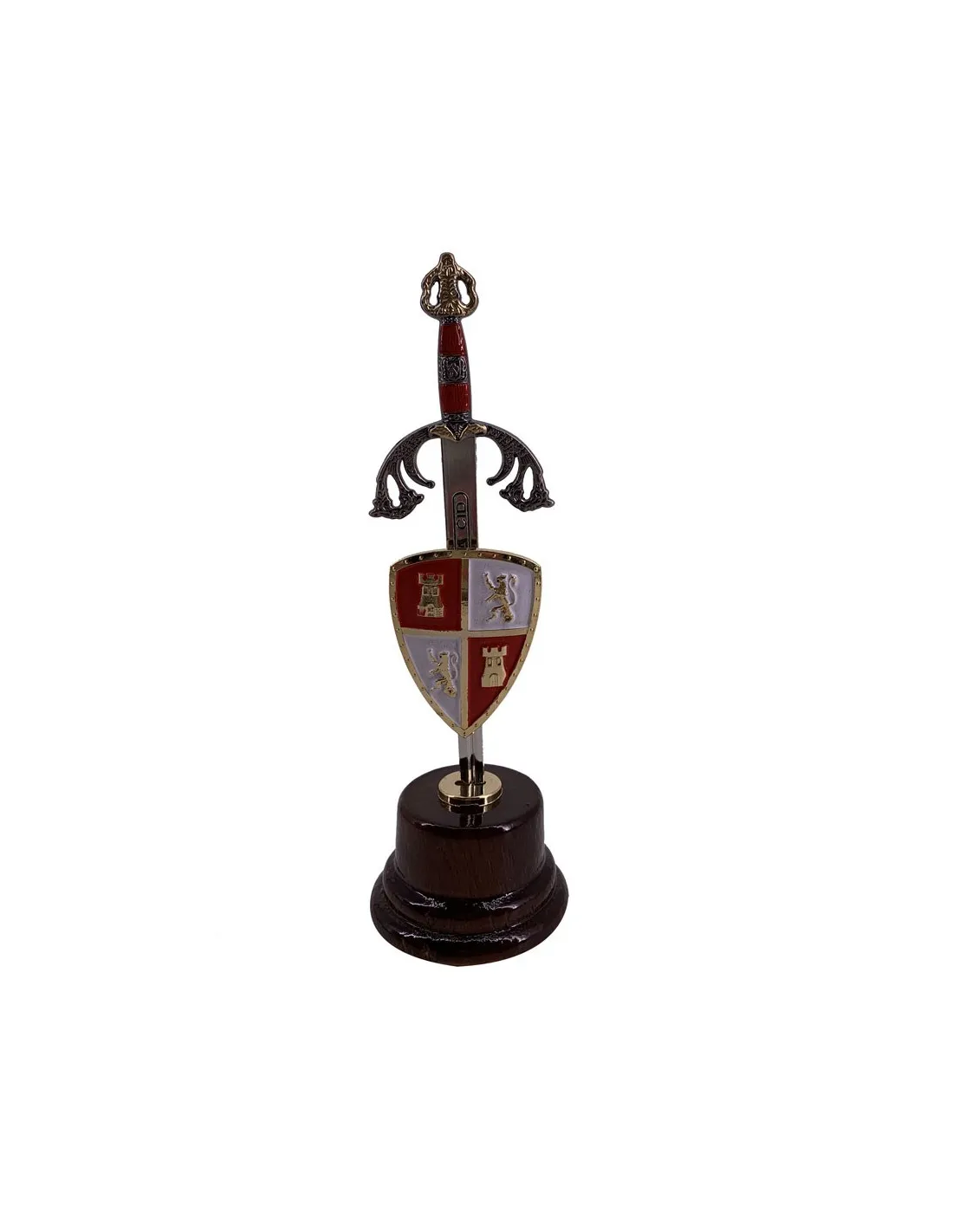 Mini-épée avec mini-bouclier et base Cid Campeador ⚔️ Boutique Épées