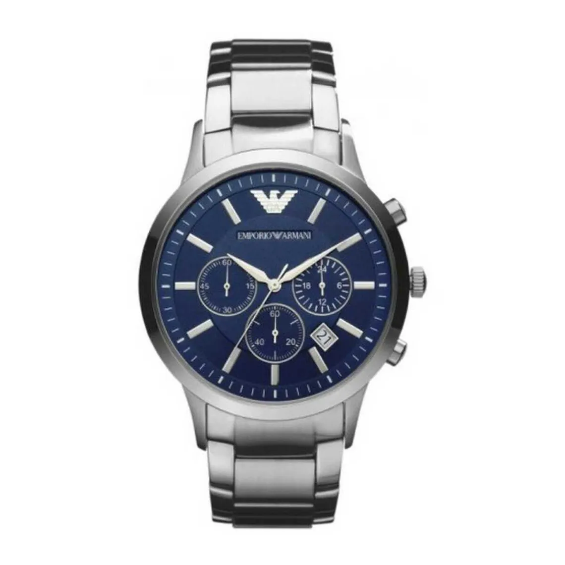 Montre Homme Emporio Armani AR2448 - Bracelet Acier Argent Emporio Armani - Montre Homme sur MenCorner