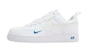 Nike Air Force 1 Low Reflective Swoosh White Blue