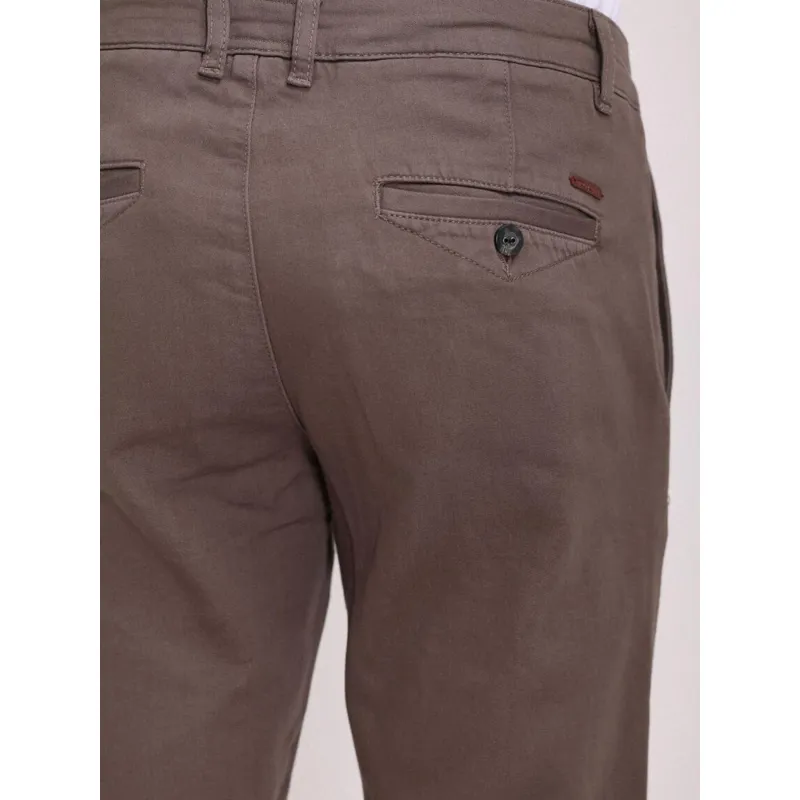 Pantalon chino pallas kaki homme - Teddy Smith | wimod