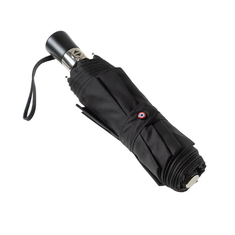 Parapluie pliant Larmorie Alfred 96 cm de diamètre Noir c'est noir