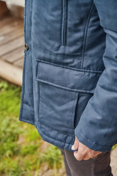 Parka KAZAK bleu Couleur Bleu Taille 46