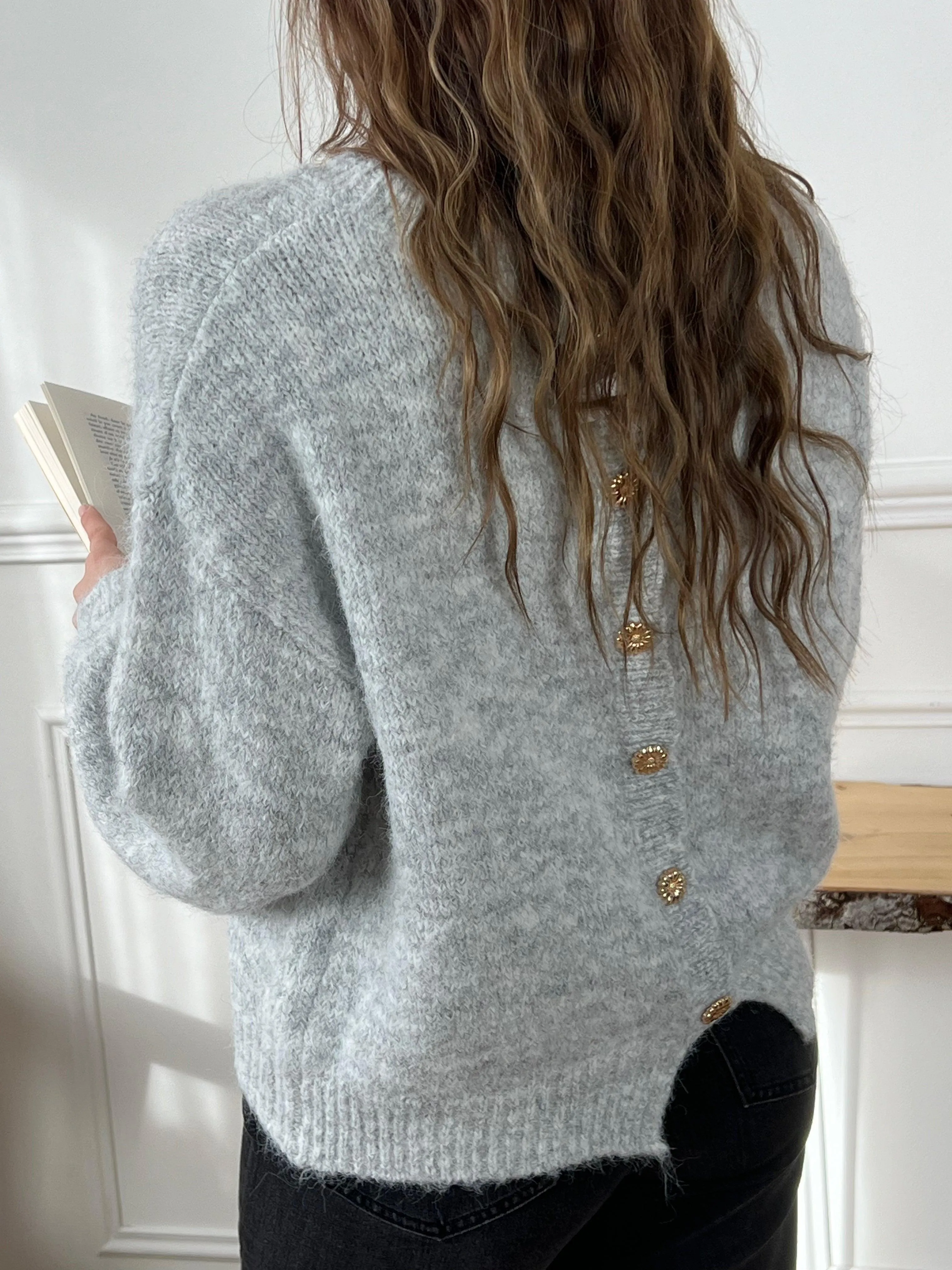 Pull gris : Elisa