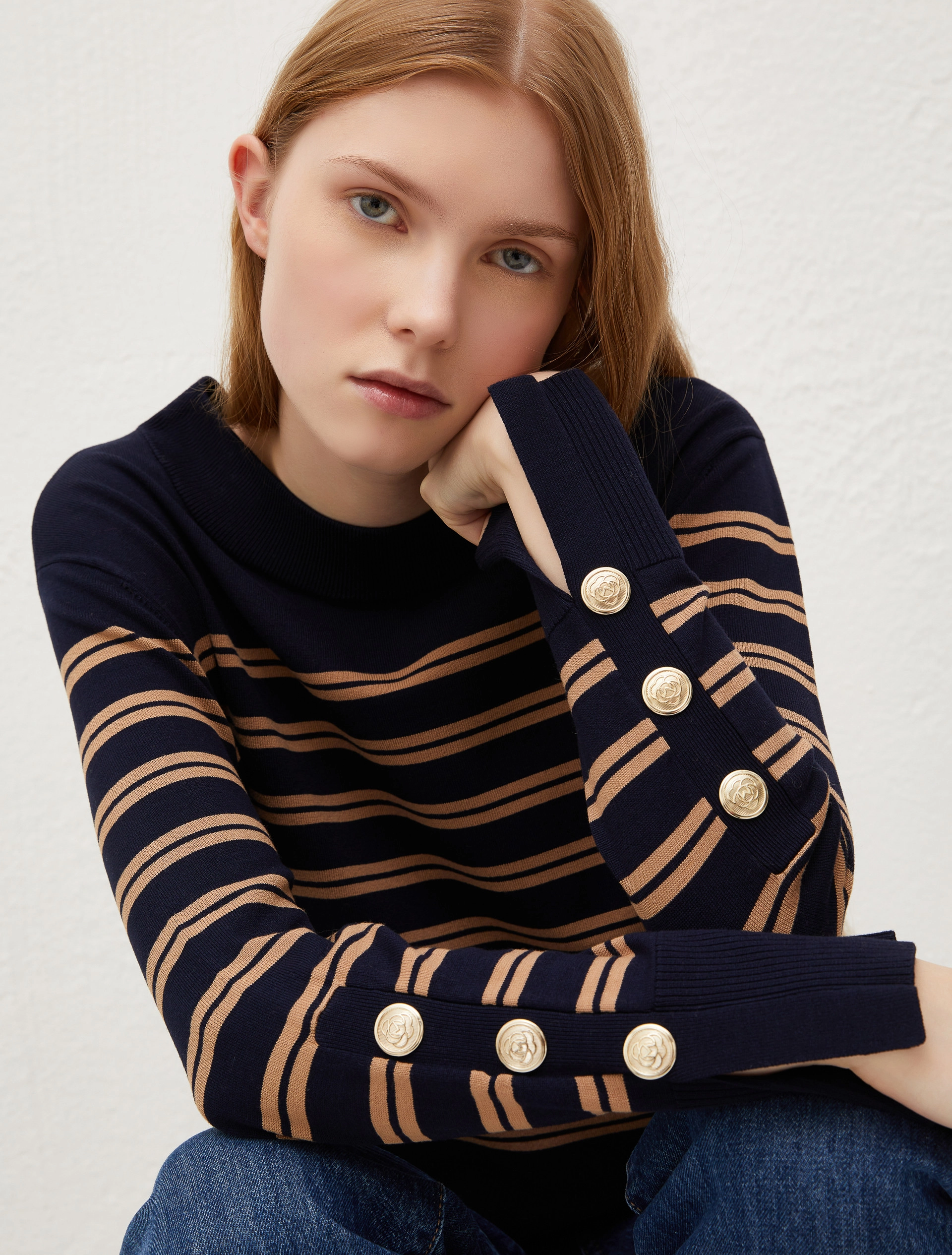 Pull à rayures