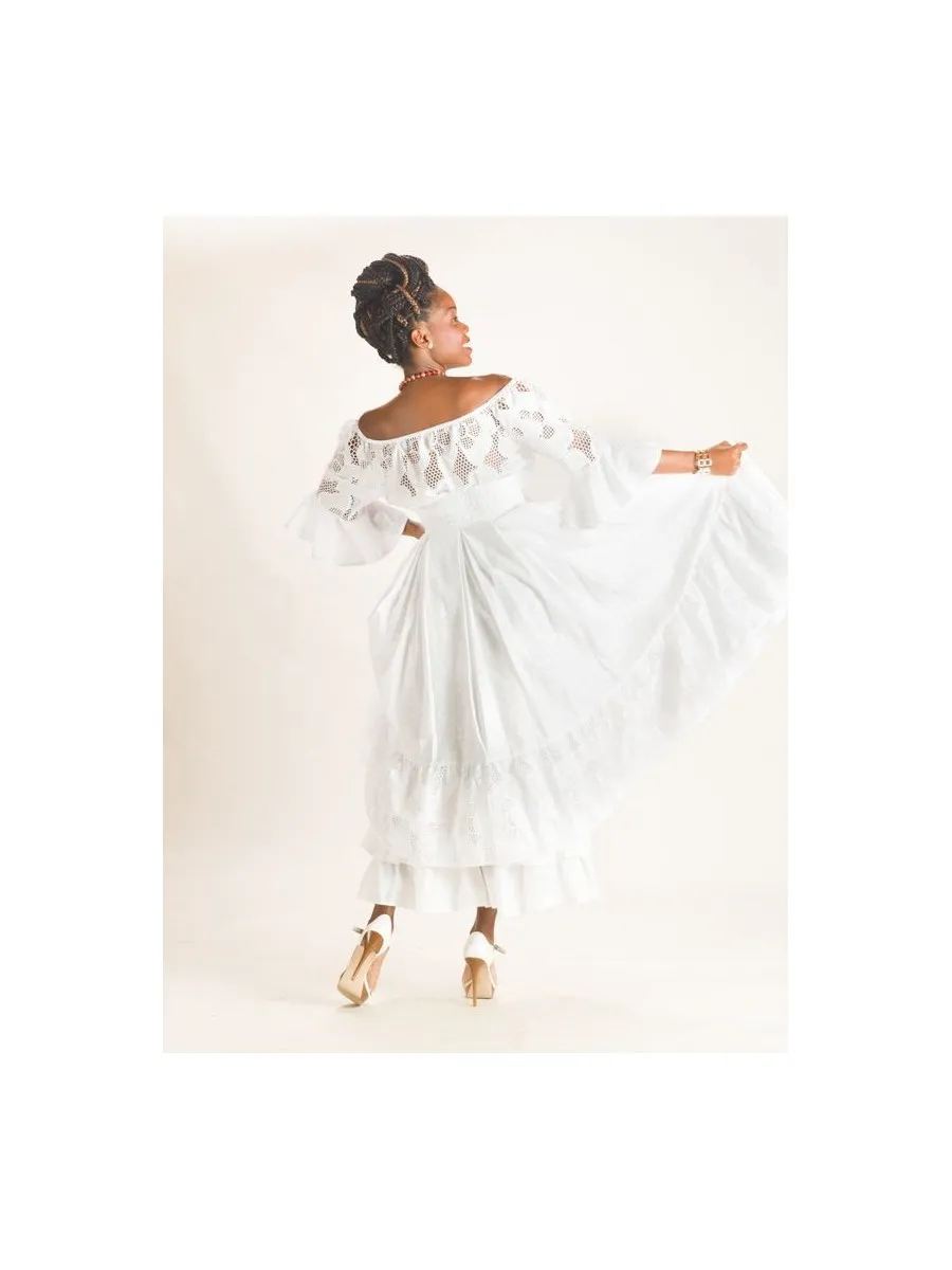Robe Broderie Calandra