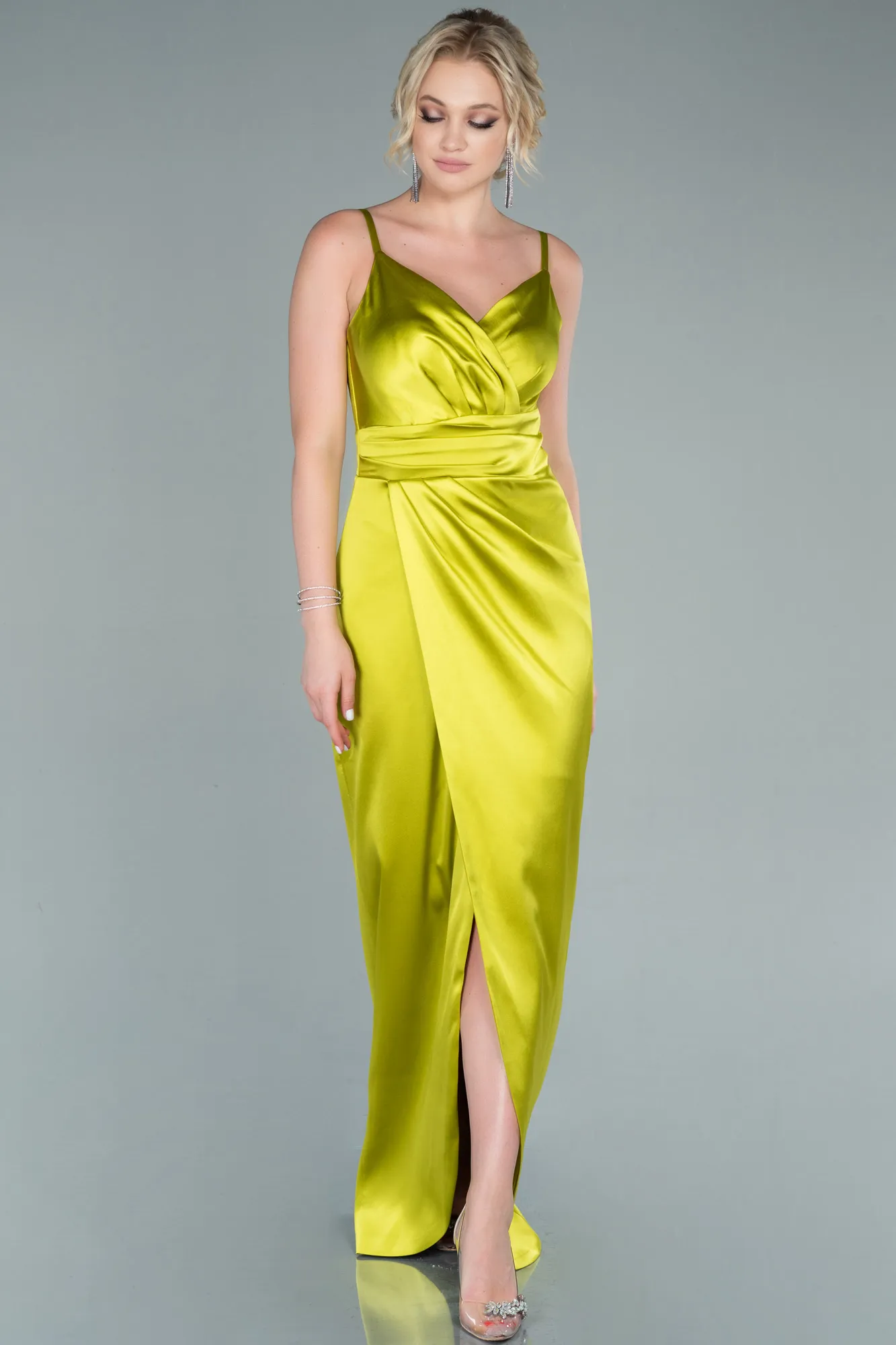 Robe De Fiançaille Longue Prune ABU564