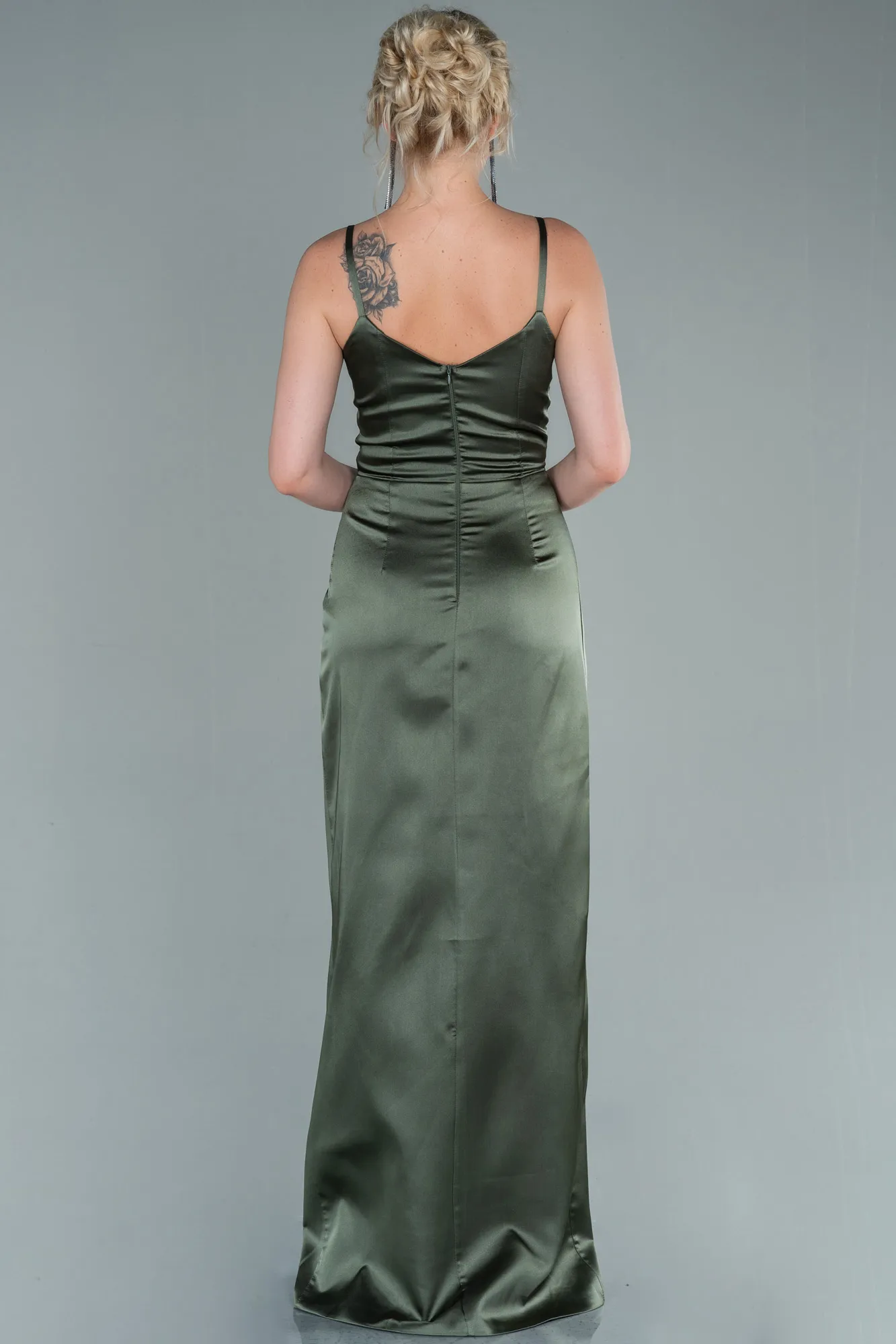 Robe De Fiançaille Longue Prune ABU564