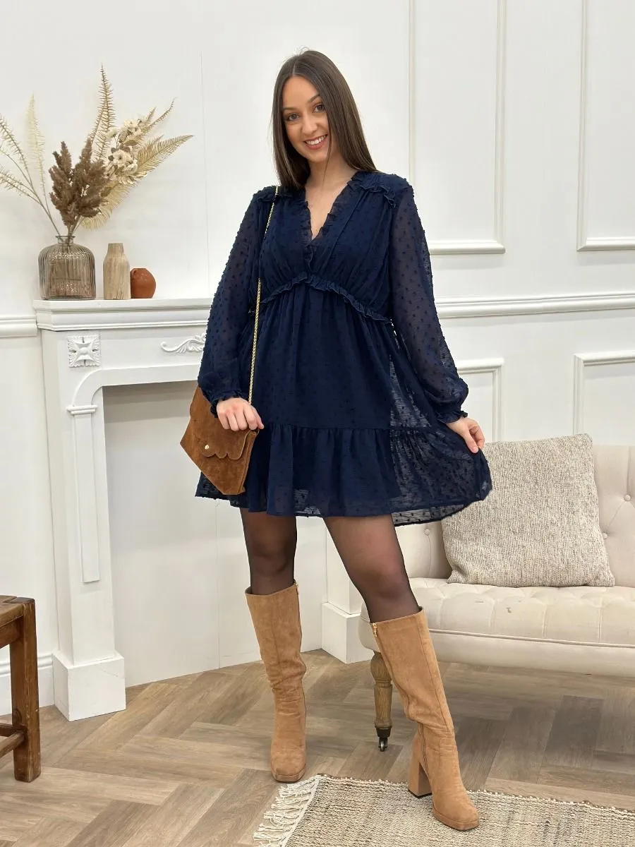 Robe Ombline Marine