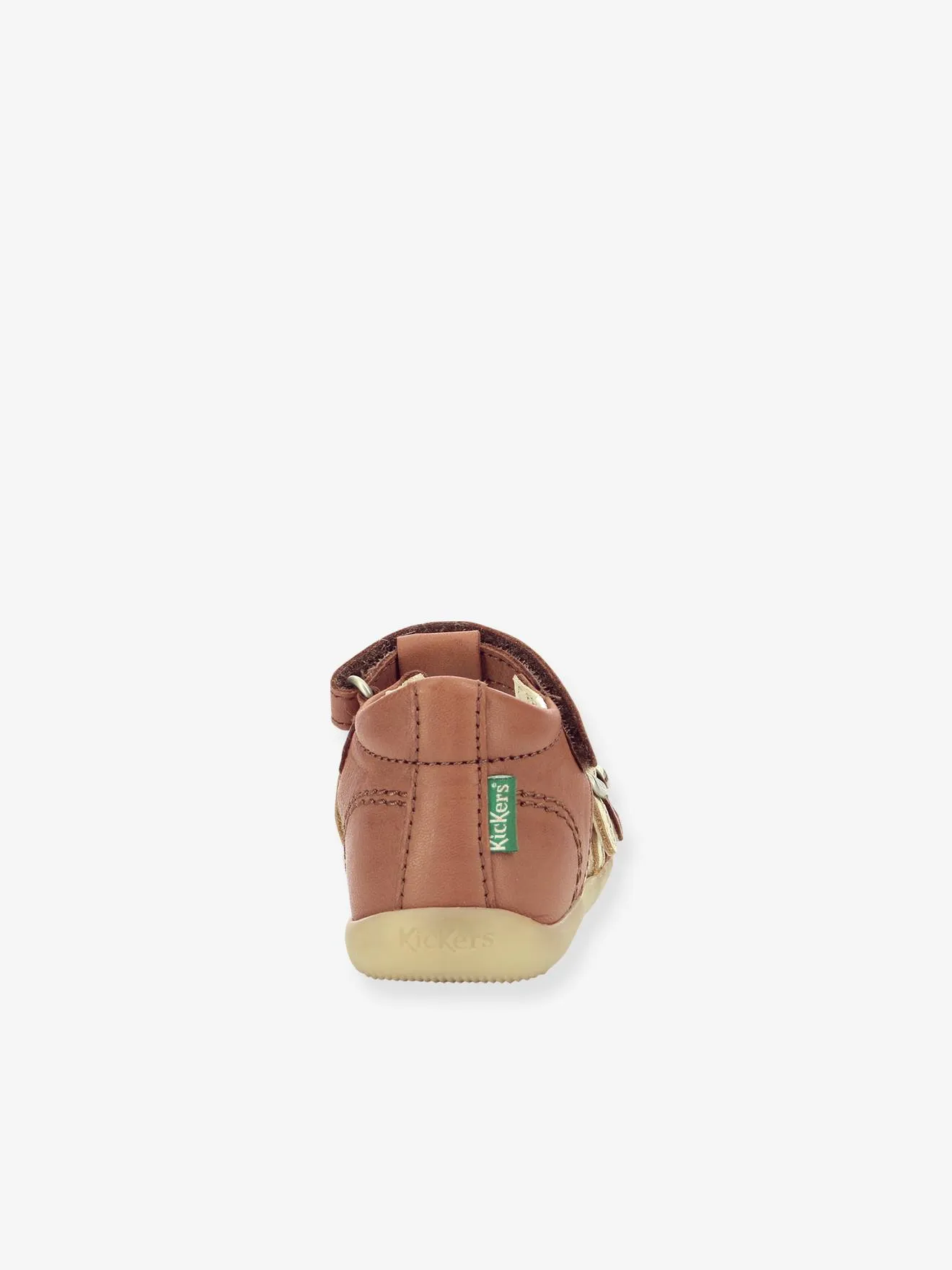 Sandales cuir enfant Bigkro KICKERS® caramel - Kickers