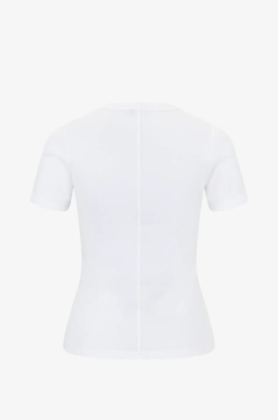 T-shirt ajusté à manches courtes et col rond Car Tee