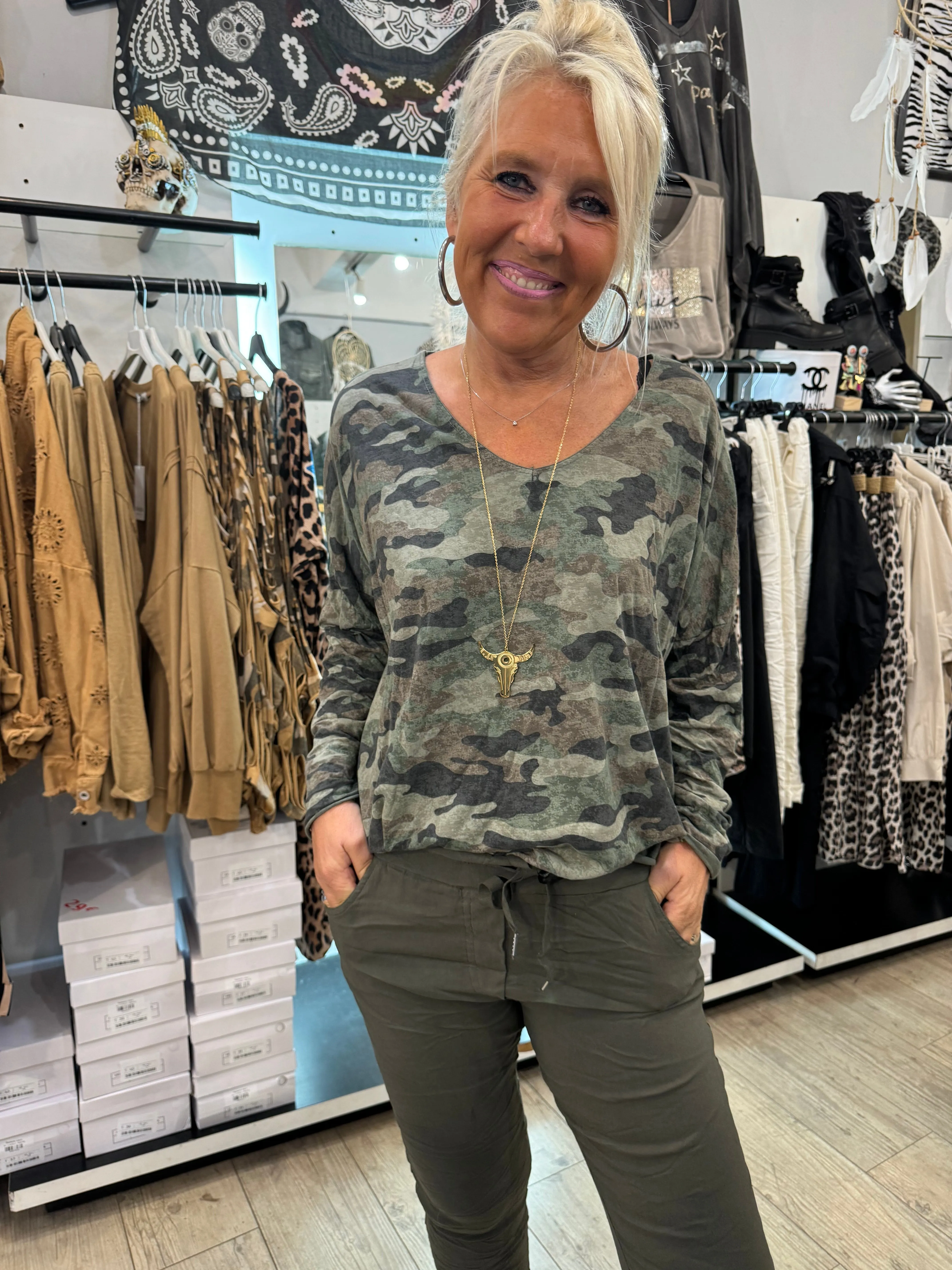 T shirt army oversize