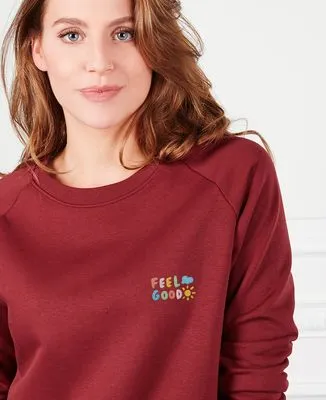 T-Shirt femme Feel good (brodé)