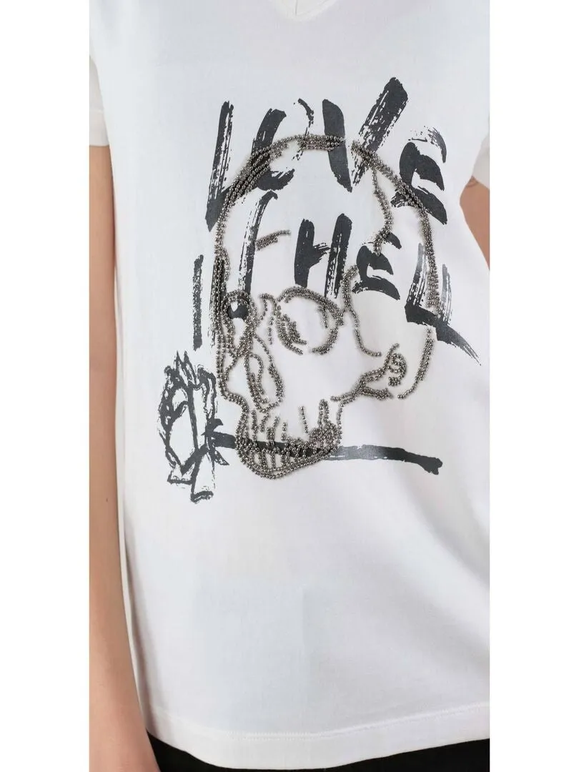 T-shirt HELLAS - Blanc