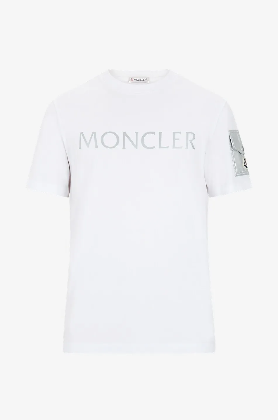 T-shirt imprimé logo à poche manche