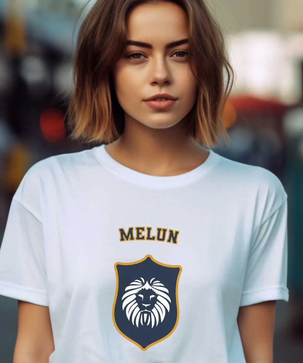 T-Shirt Melun blason