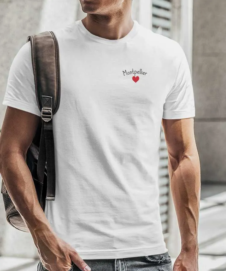 T-Shirt Montpellier Coeur